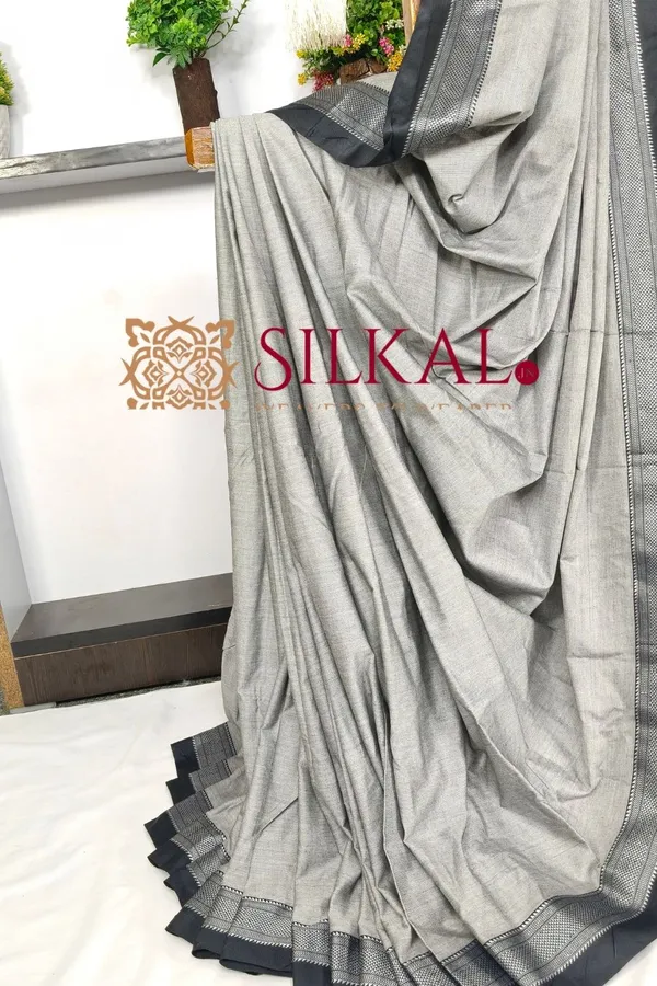Patteda_Anchu_Pure_Cotton_Saree_SKL03601