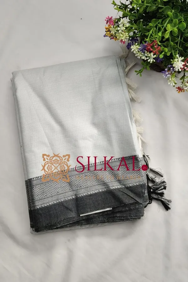 Patteda_Anchu_Pure_Cotton_Saree_SKL03681