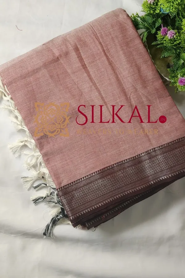 Patteda_Anchu_Pure_Cotton_Saree_SKL03253