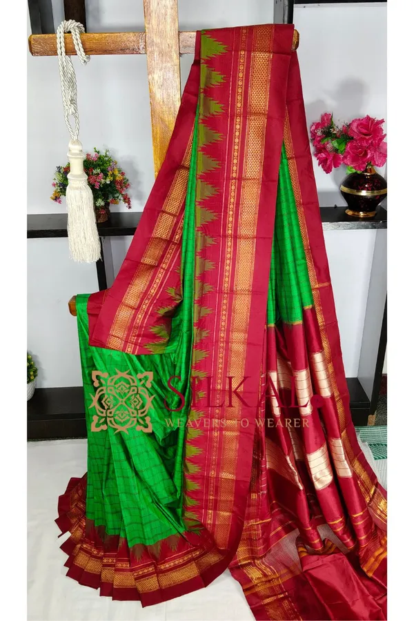 Pure_Silk_Ilkal_Handloom_Saree_Saree_Code-_SKL03827