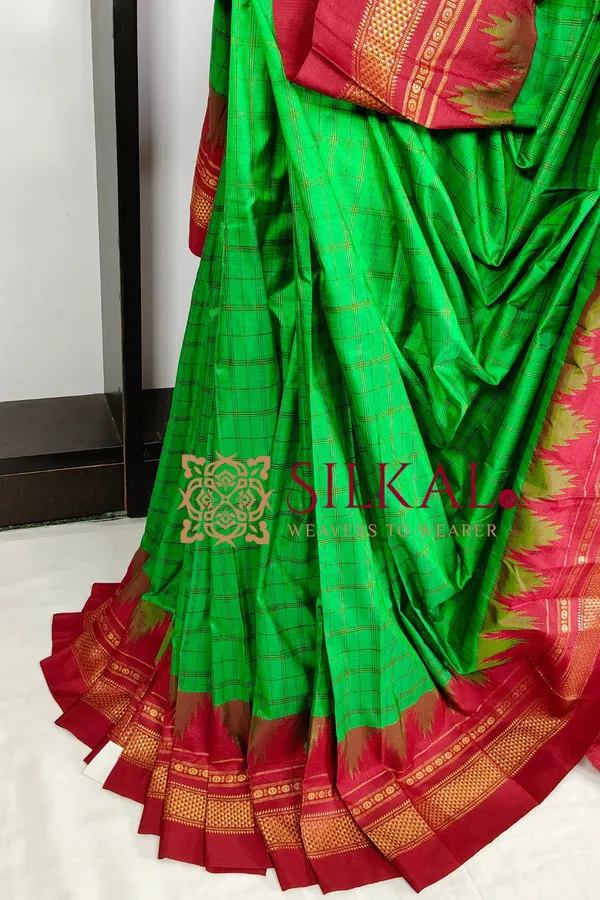 Pure_Silk_Ilkal_Handloom_Saree_Saree_Code-_SKL03827