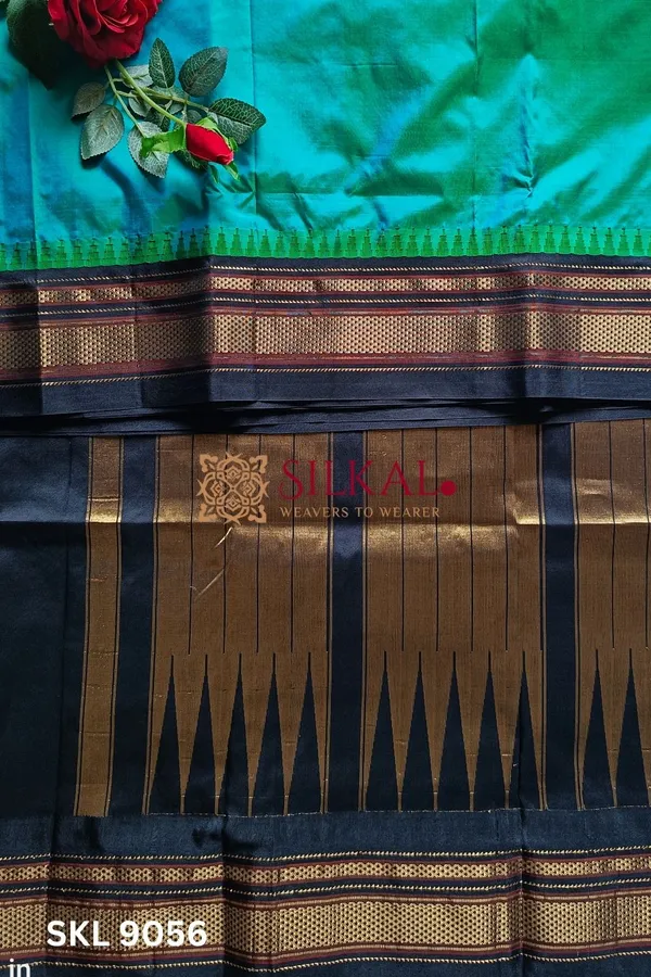Pure_Silk_Ilkal_Handloom_Saree_Code-_SKL1899