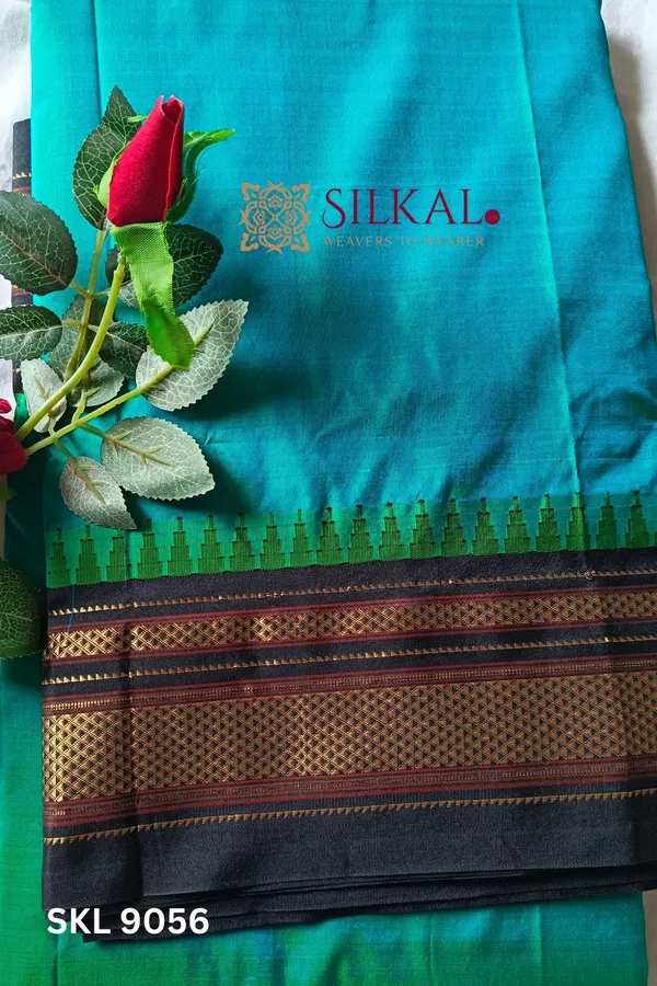 Pure_Silk_Ilkal_Handloom_Saree_Code-_SKL1899
