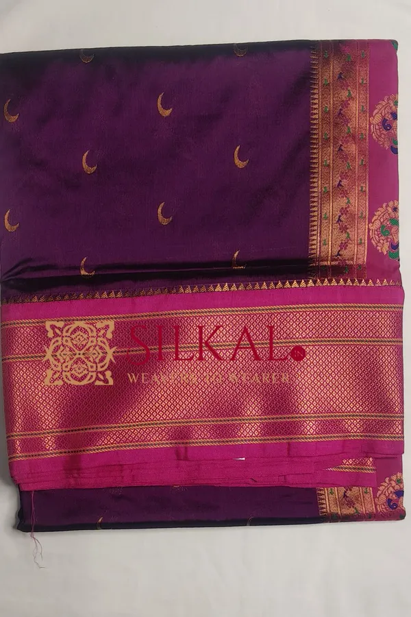 Royal_Paithani_Jari_Butta_Soft_Silk_Saree_SKL03426