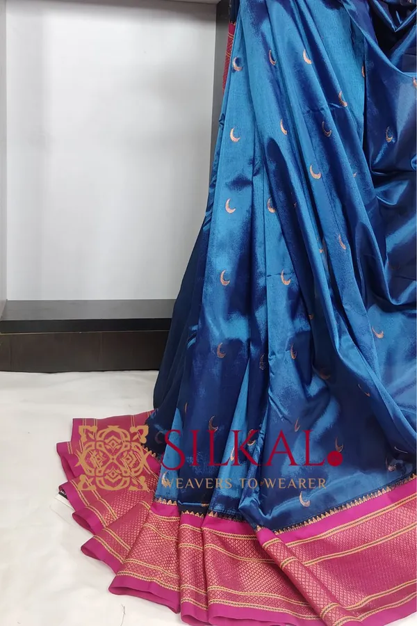 Royal_Paithani_Jari_Butta_Soft_Silk_Saree_SKL03430