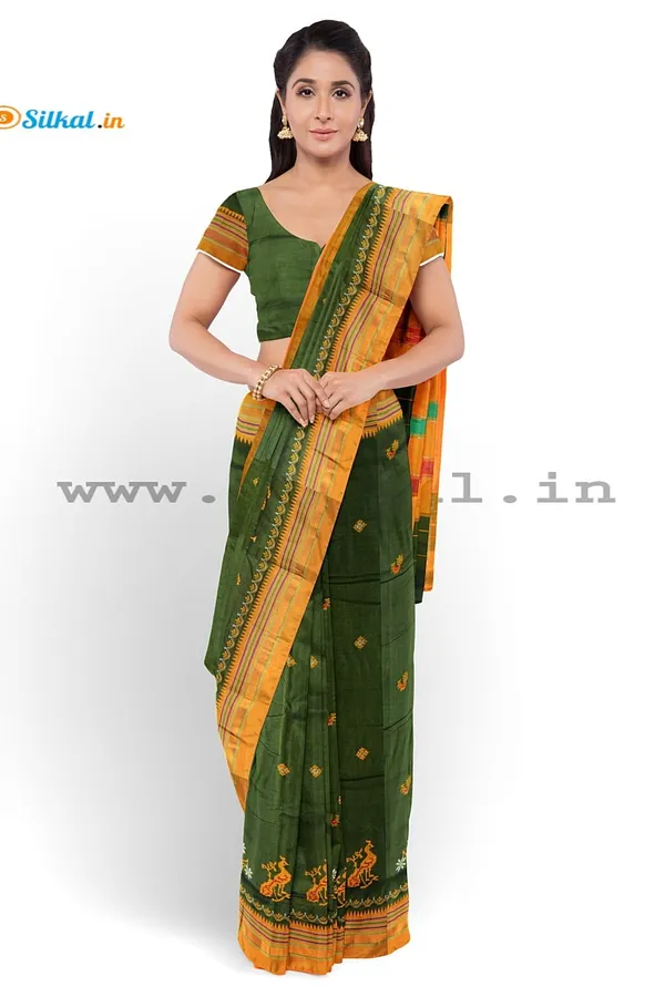 Ilkal_Kasuti_Work_Silk_By_Cotton_Saree_Saree_Code-_SKL1638
