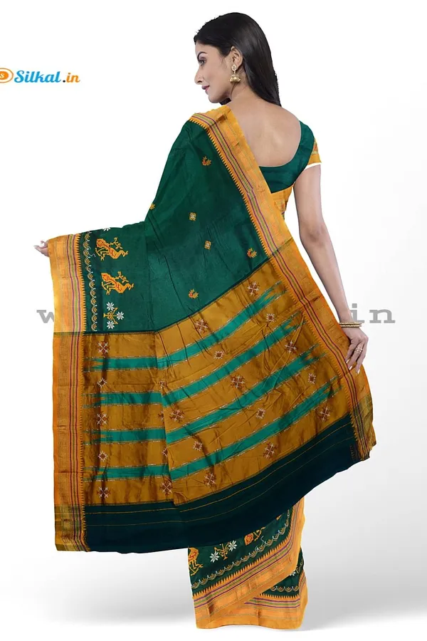 Ilkal_Kasuti_Work_Silk_By_Cotton_Saree_Saree_Code-_SKL1639