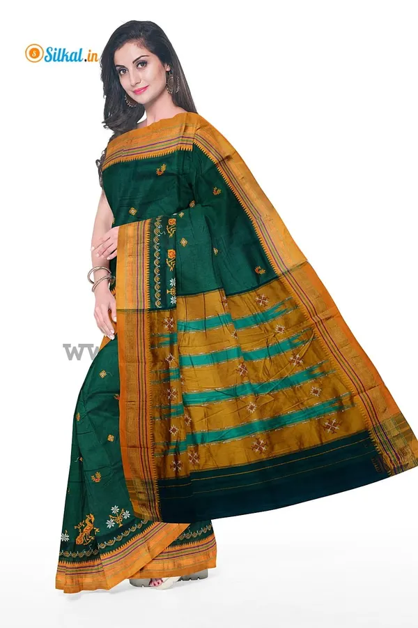 Ilkal_Kasuti_Work_Silk_By_Cotton_Saree_Saree_Code-_SKL1639