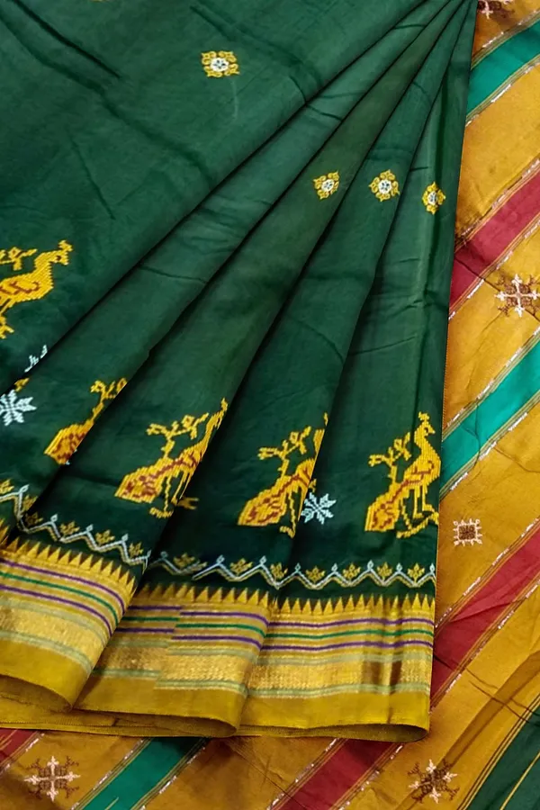 Ilkal_Kasuti_Work_Silk_By_Cotton_Saree_Code-_SKL1640