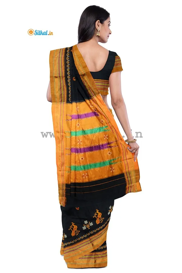 Ilkal_Kasuti_Work_Silk_By_Cotton_Saree_Code-_SKL1649