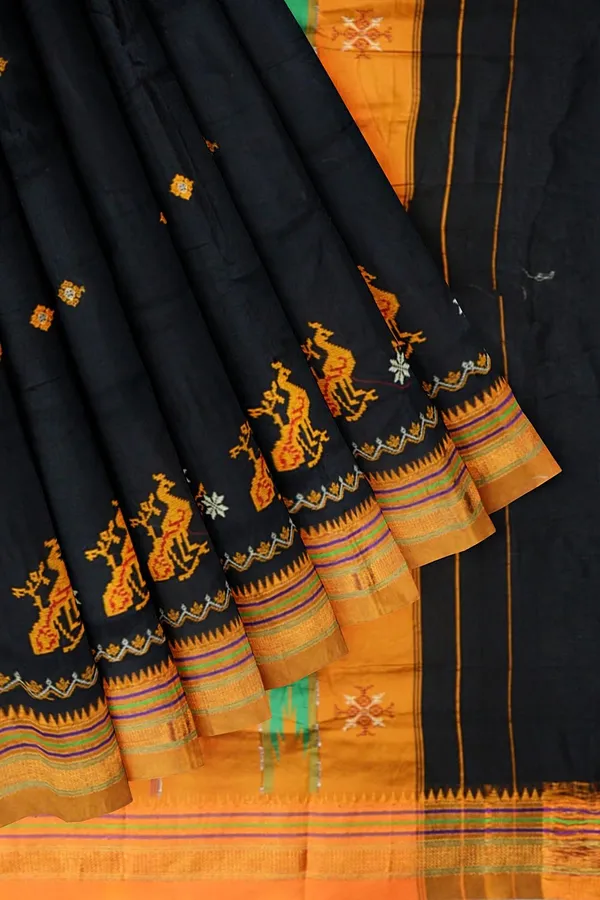 Ilkal_Kasuti_Work_Silk_By_Cotton_Saree_Code-_SKL1649