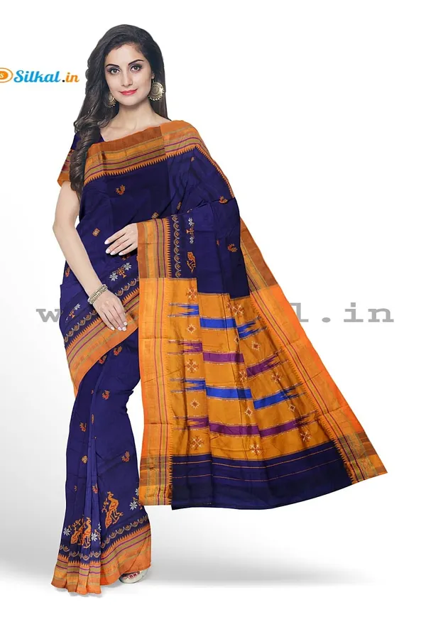 Ilkal_Kasuti_Work_Silk_By_Cotton_Saree_Saree_Code-_SKL1633