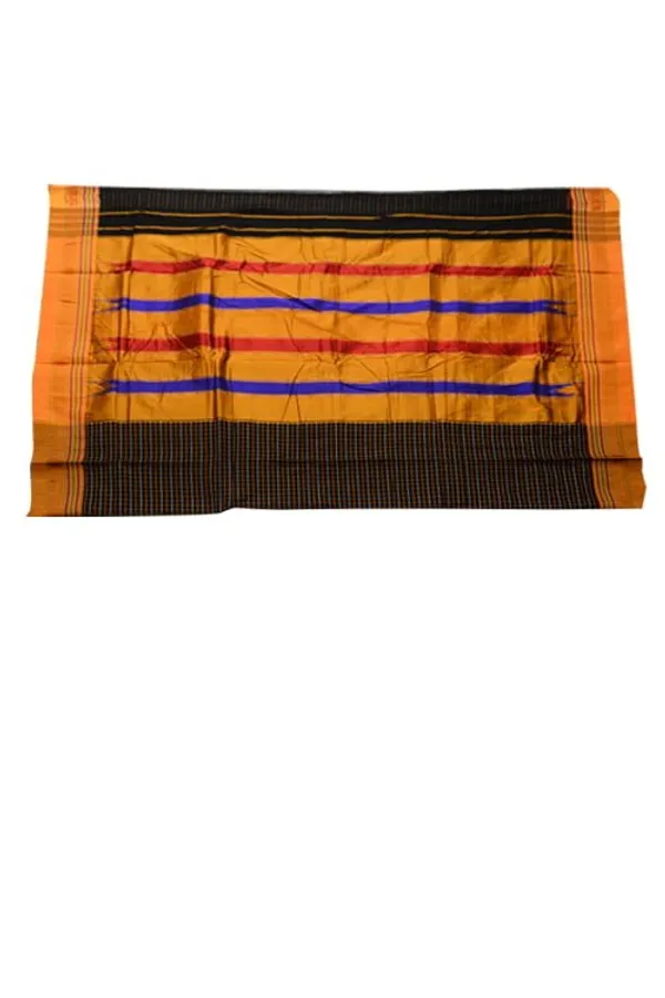 Ilkal_Silk_By_Cotton_Chaduranga_Chikki_Saree_Saree_Code-_SKL1516