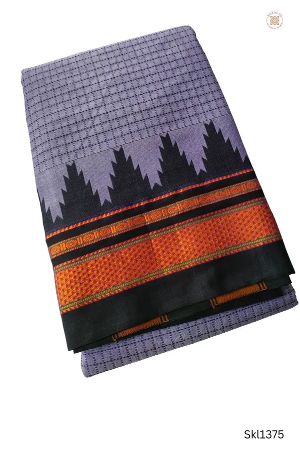 Ilkal_Checks_Chaduranga_Saree_Saree_Code-_SKL1575