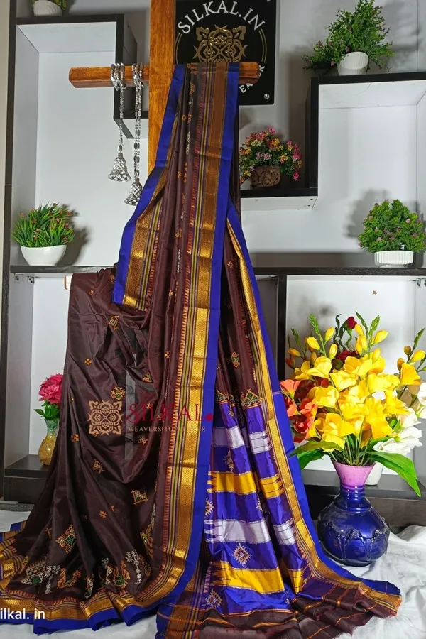 Ilkal_Semi_Silk_With_Kasuti_Saree_Code-_SKL1417