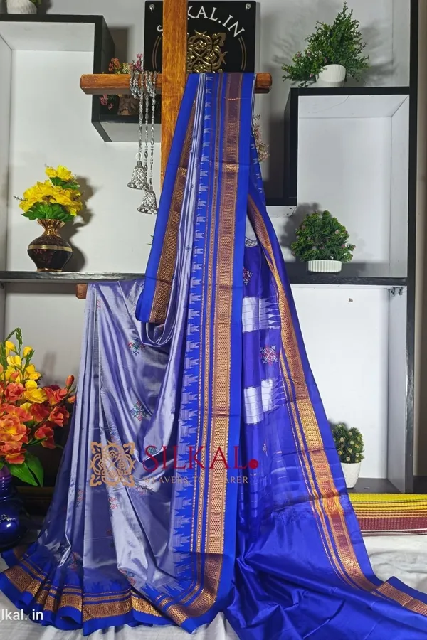 Ilkal_Pure_Silk_Kasuti_Saree_Saree_Code-_SKL1706