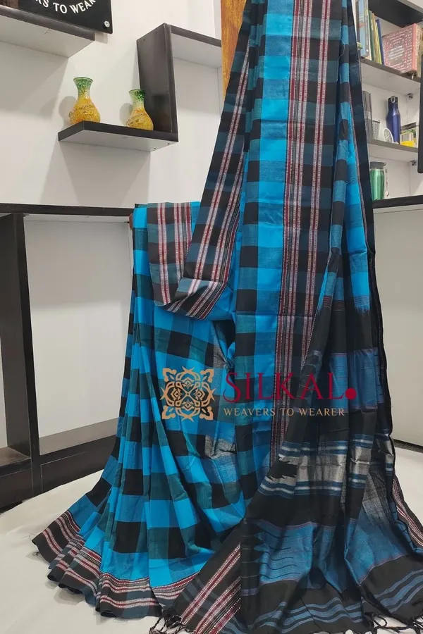 Ilkal_Handloom_Mercerized_Cotton_By_Cotton_Sarees_Saree_Code-_SKL1329