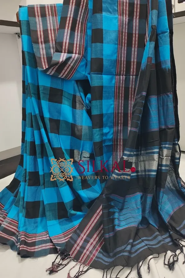 Ilkal_Handloom_Mercerized_Cotton_By_Cotton_Sarees_Saree_Code-_SKL1329