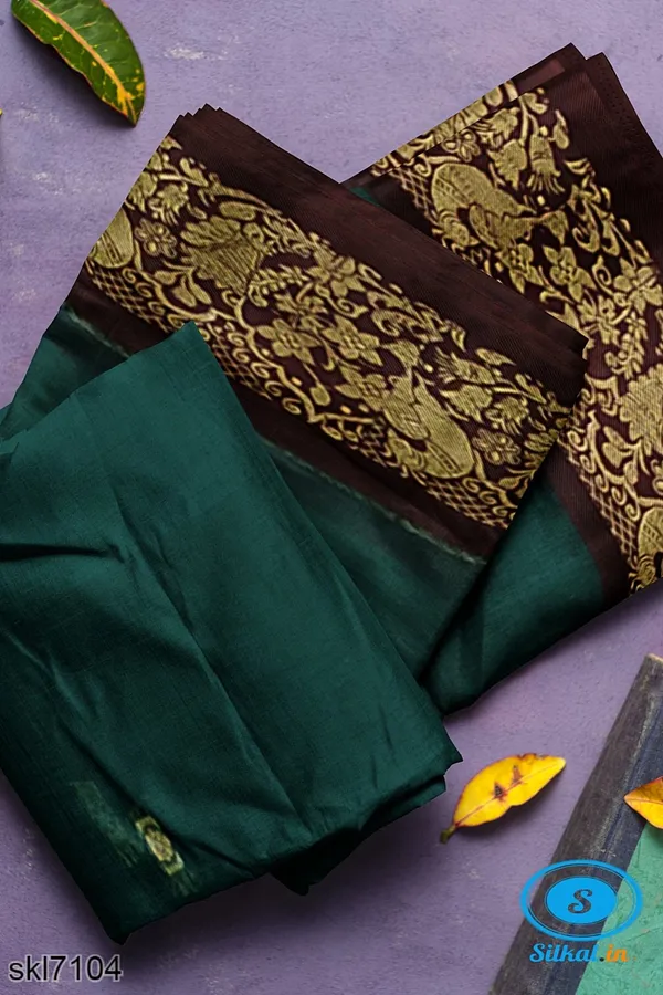 Banahatti_Cotton_Saree_With_Traditional_Border_Saree_Code-_SKL1513