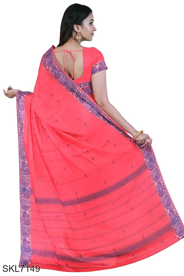 Banahatti_Cotton_Butta_Light_Color_Saree_Saree_Code-_SKL1543