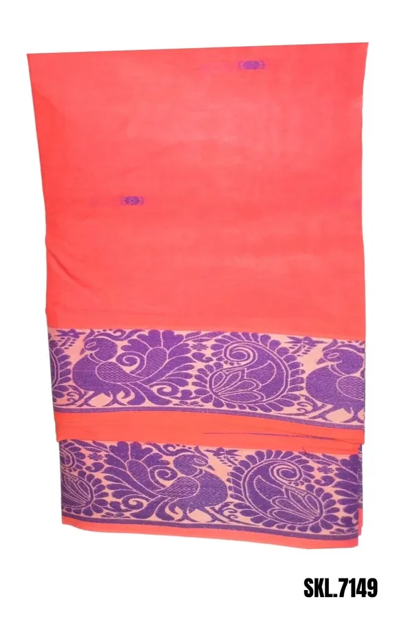 Banahatti_Cotton_Butta_Light_Color_Saree_Saree_Code-_SKL1543