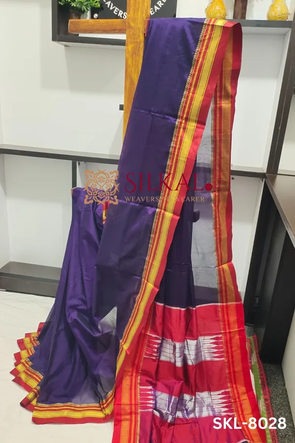 Ilkal_Mercerized_Cotton_Saree_Saree_Code-_SKL1136