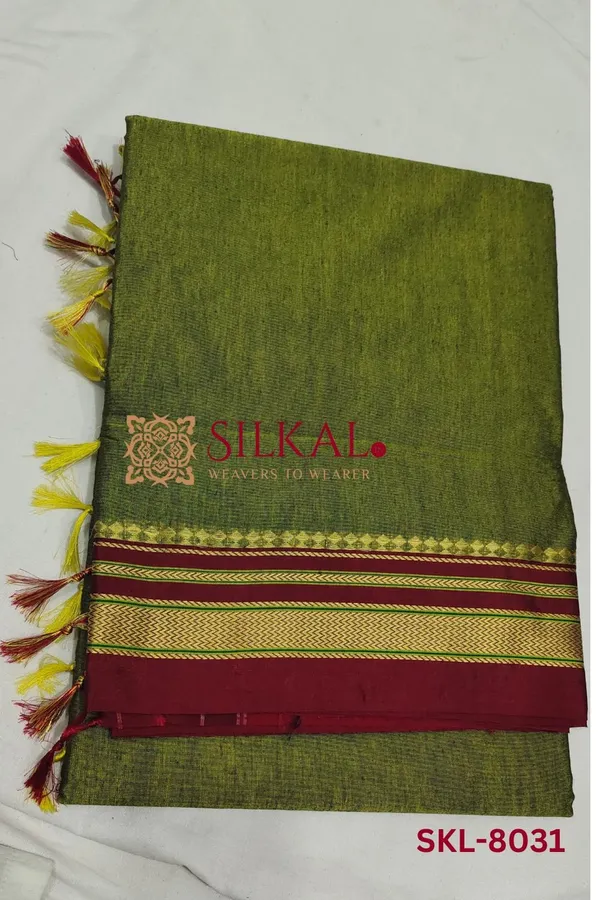 Ilkal_Mercerized_Cotton_Saree_Saree_Code-_SKL1106