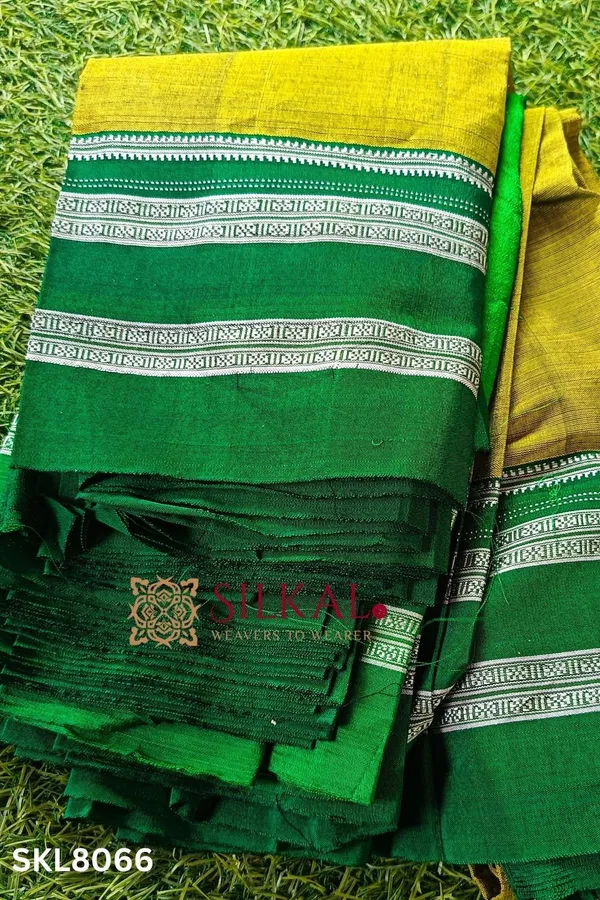 Ilkal_Handloom_Viscose_Silk_Gayatri_Border_Saree_Saree_Code-_SKL1057