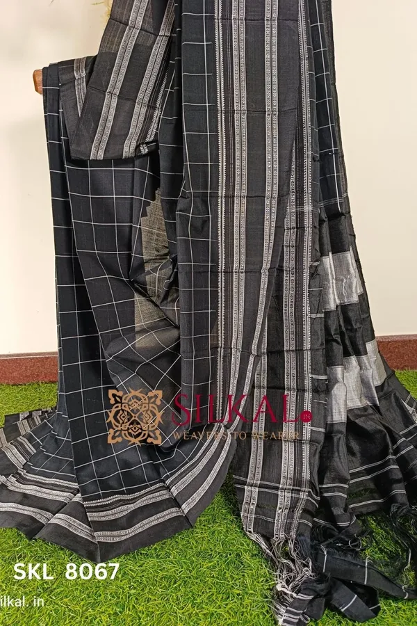 Ilkal_Handloom_Cotton_Silk_Gayatri_Border_Saree_Saree_Code-_SKL1632