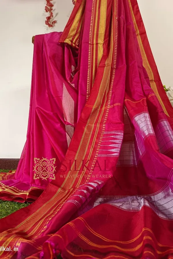 Ilkal_Mercerized_Cotton_Saree_Saree_Code-_SKL1067