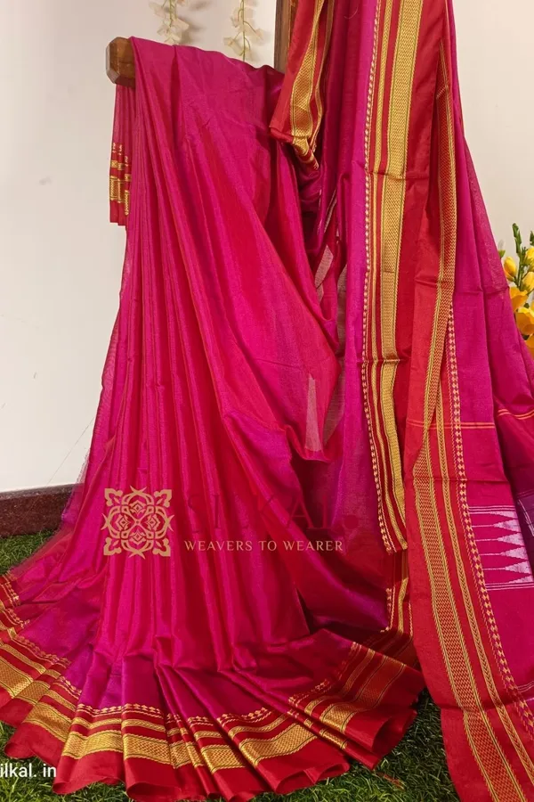 Ilkal_Mercerized_Cotton_Saree_Saree_Code-_SKL1067