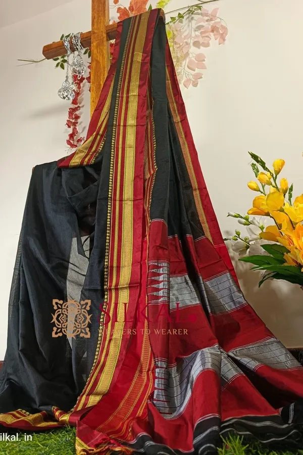 Ilkal_Mercerized_Cotton_Saree_Saree_Code-_SKL1058