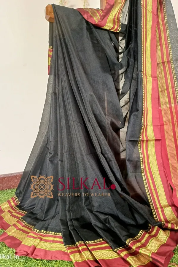 Ilkal_Mercerized_Cotton_Saree_Saree_Code-_SKL1058