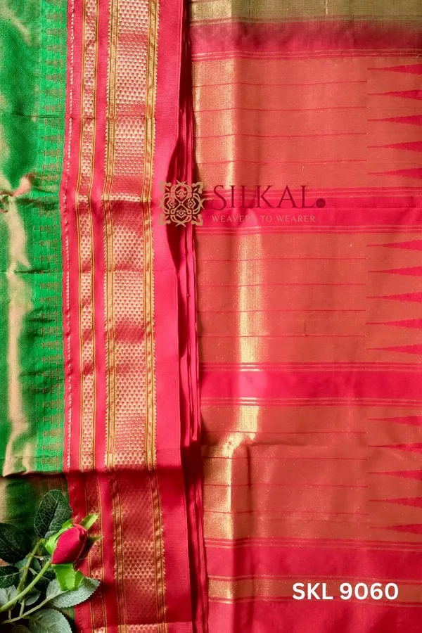 Pure_Silk_Ilkal_Handloom_Saree_Saree_Code-_SKL1588