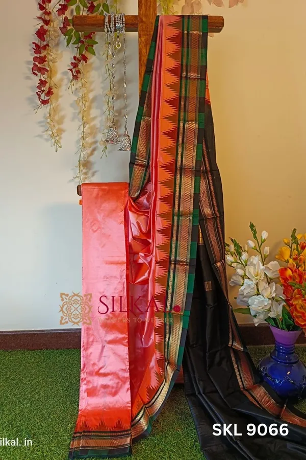 Pure_Silk_Ilkal_Handloom_Saree_Saree_Code-_SKL1590