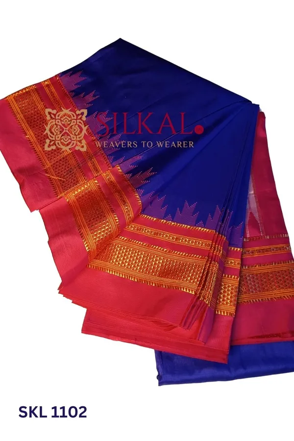 Pure_Silk_Ilkal_Handloom_Saree_Saree_Code-_SKL1337