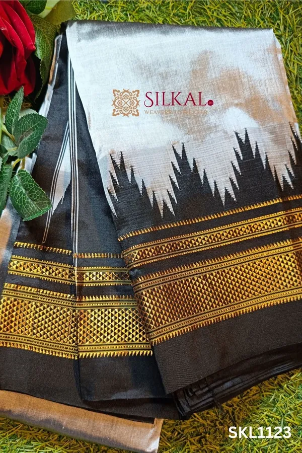 Pure_Silk_Ilkal_Handloom_Saree_Code-_SKL1378