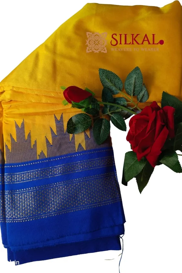 Ilkal_Half_Silk_Handloom_Saree_Saree_Code-_SKL1623