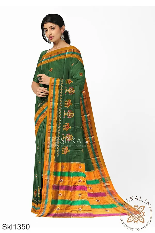Ilkal_Kasuti_Sarees_Saree_Code-_SKL1353
