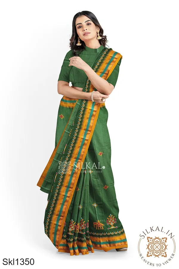 Ilkal_Kasuti_Sarees_Saree_Code-_SKL1353