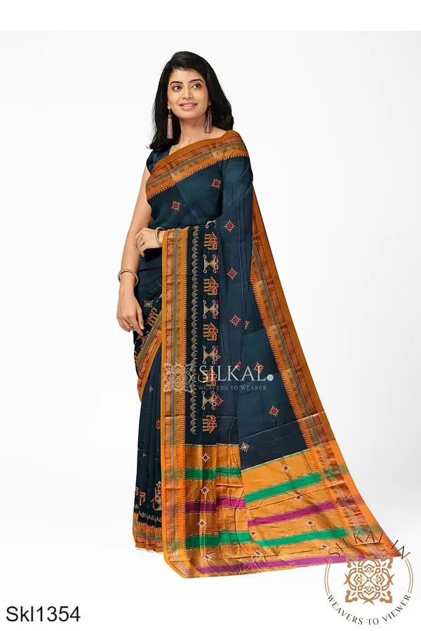 Ilkal_Kasuti_Sarees_Saree_Code-_SKL1560