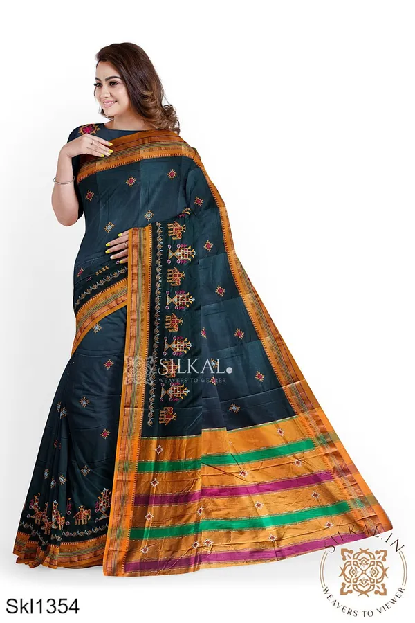 Ilkal_Kasuti_Sarees_Saree_Code-_SKL1560