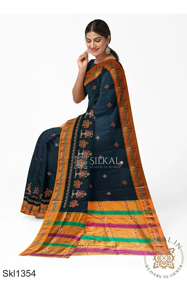 Ilkal_Kasuti_Sarees_Saree_Code-_SKL1560