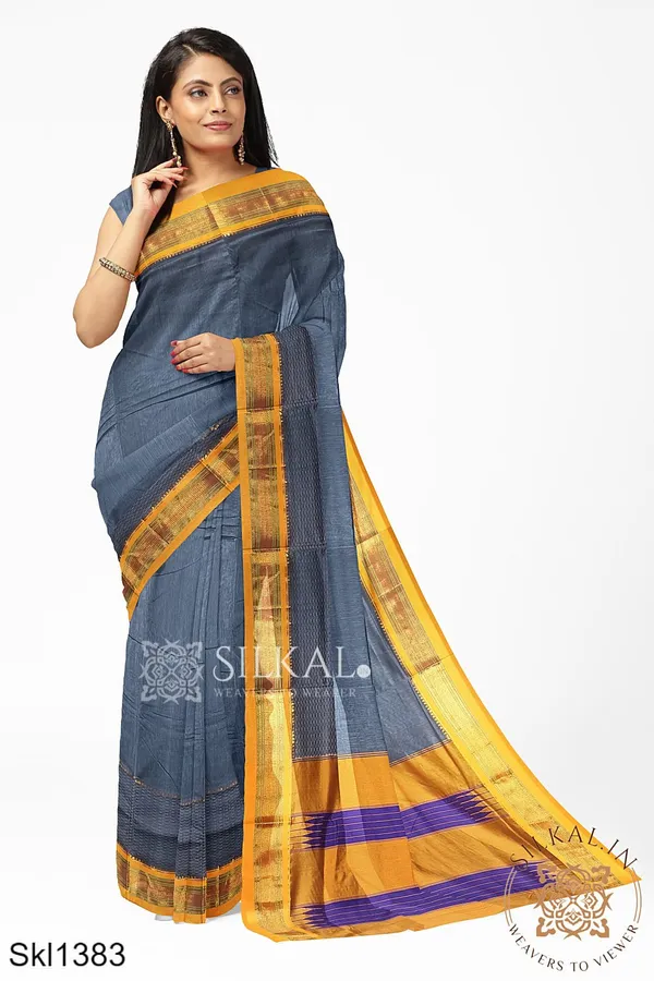 Ilkal_Mercerized_Sonamati_Cotton_Saree_Saree_Code-_SKL1361