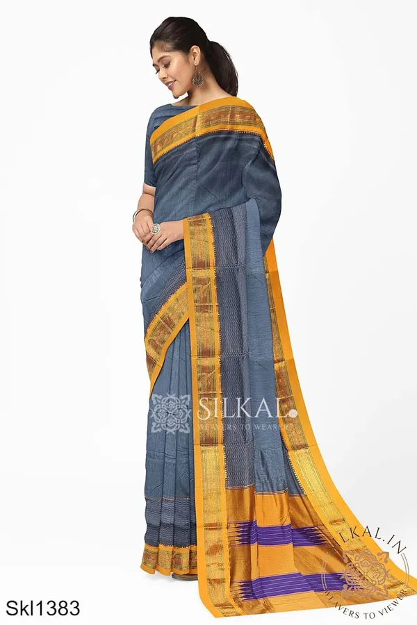 Ilkal_Mercerized_Sonamati_Cotton_Saree_Saree_Code-_SKL1361