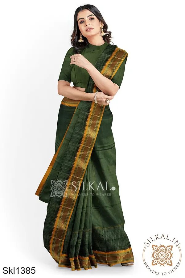 Ilkal_Mercerized_Sonamati_Cotton_Saree_Saree_Code-_SKL1362