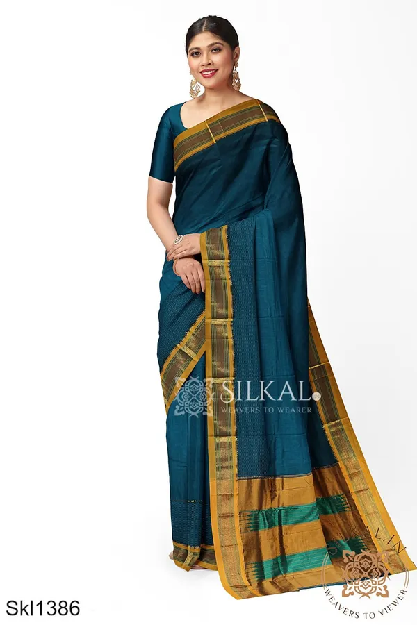 Ilkal_Mercerized_Sonamati_Cotton_Saree_Saree_Code-_SKL1581