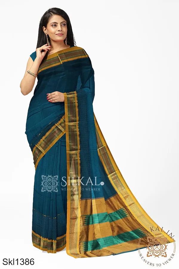 Ilkal_Mercerized_Sonamati_Cotton_Saree_Saree_Code-_SKL1581