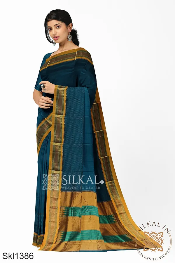 Ilkal_Mercerized_Sonamati_Cotton_Saree_Saree_Code-_SKL1581