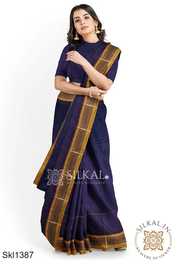 Ilkal_Mercerized_Sonamati_Cotton_Saree_Saree_Code-_SKL1582